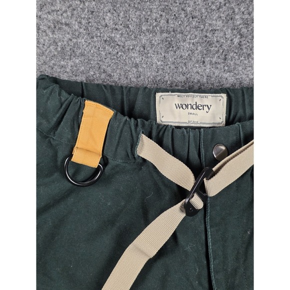 Wondery Isabel Outdoor Pants Size Small Green Cargo Joggers Stretch Hiking - Picture 7 of 11